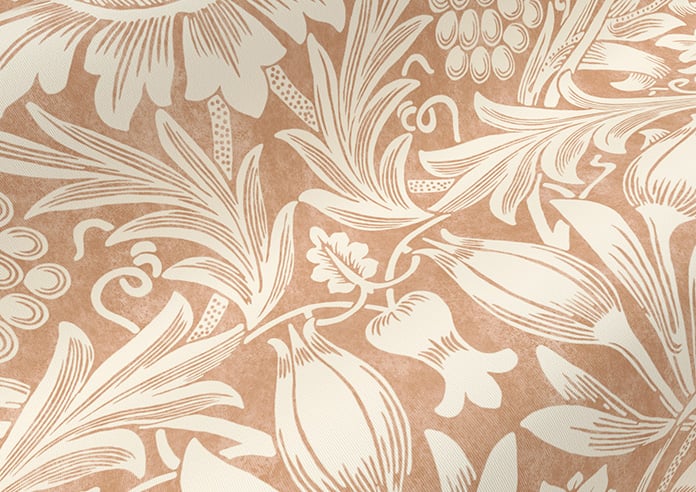 William Morris At Home Sunflower, Madder - Twist&Fit Roller Blind - Image 4